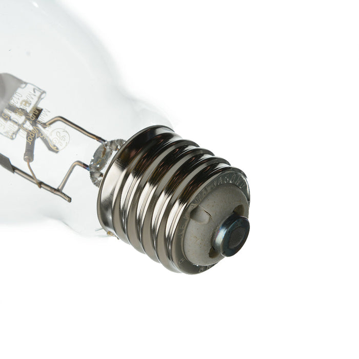 GE MVR175/U 175W ED28 Probe Start Metal Halide 4000K Mogul QS E39 Base Clear Bulb M57/E QS (47760G)