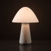 Bulbrite MUSHROOM/TL/GR Cordless Indoor Table Lamp Mushroom 5W 3.7V 300Lm 2700K 92 CRI Off Gray (K70603)