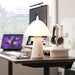 Bulbrite MUSHROOM/TL/OW Cordless Indoor Table Lamp Mushroom 5W 3.7V 300Lm 2700K 92 CRI Off White (K70600)