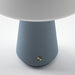 Bulbrite MUSHROOM/TL/SB Cordless Indoor Table Lamp Mushroom 5W 3.7V 300Lm 2700K 92 CRI Off Stone Blue (K70601)