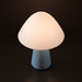 Bulbrite MUSHROOM/TL/SB Cordless Indoor Table Lamp Mushroom 5W 3.7V 300Lm 2700K 92 CRI Off Stone Blue (K70601)