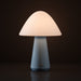 Bulbrite MUSHROOM/TL/SB Cordless Indoor Table Lamp Mushroom 5W 3.7V 300Lm 2700K 92 CRI Off Stone Blue (K70601)