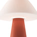 Bulbrite MUSHROOM/TL/TC Cordless Indoor Table Lamp Mushroom 5W 3.7V 300Lm 2700K 92 CRI Off Terracotta (K70602)