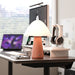 Bulbrite MUSHROOM/TL/TC Cordless Indoor Table Lamp Mushroom 5W 3.7V 300Lm 2700K 92 CRI Off Terracotta (K70602)