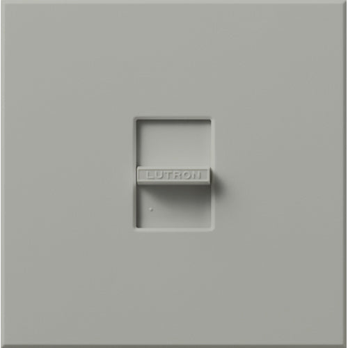 Lutron Nova Wall Plate 1-Gang Large Control Gray (N-L-NFB-GR)
