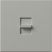 Lutron Nova Wall Plate 1-Gang Large Control Gray (N-L-NFB-GR)