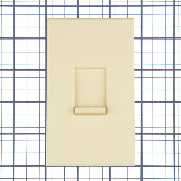 Lutron Nova Wall Plate 1-Gang Small Control Ivory (N-S-NFB-IV)