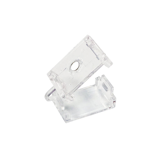 Nora NUTP13 IP65 120V Tape Light Installation Bracket Kit 2 Clear Mounting Clips And Screws (NATL-IP6512)