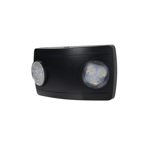 Nora Compact Dual Head LED Emergency Light 120/277V Black (NE-612LEDB)