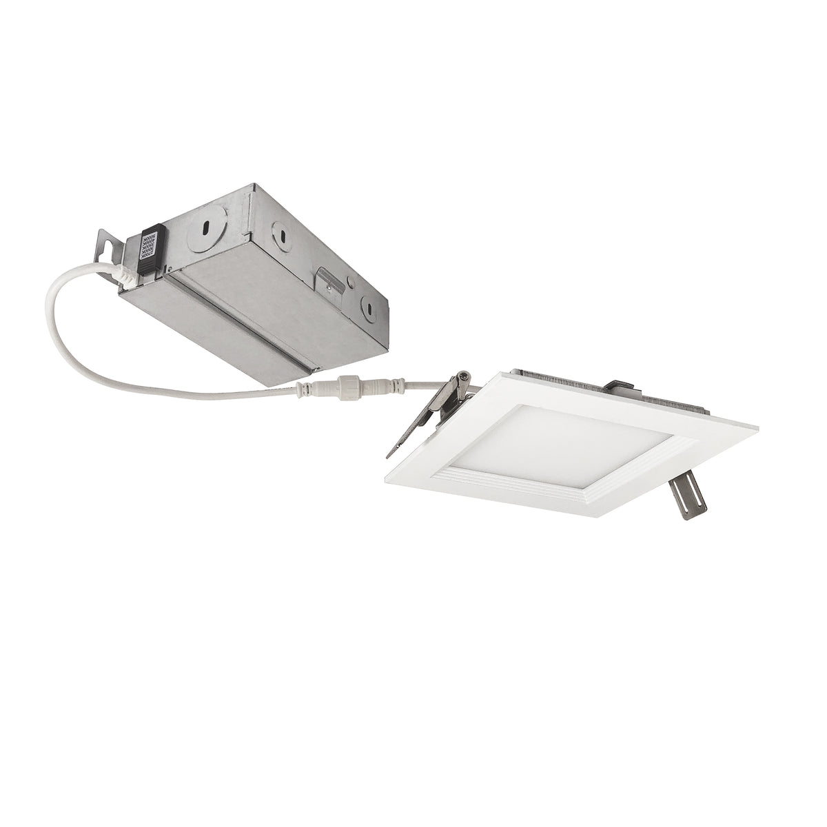 Nora NEFLINTW-S4MPWLE4 4 Inch E-Series FLIN Square LED Downlight ...