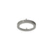 Nora 4 Inch Decorative Metal Ring For NELO-4RTWMPW Brushed Nickel Finish (NELO-4RBN)
