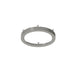 Nora 6 Inch Decorative Metal Ring For NELO-6RTWMPW Brushed Nickel Finish (NELO-6RBN)