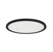 Nora 16 Inch ELO Surface Mounted LED 2200Lm 20W 3000K 90 CRI 120V Triac/ELV Or 277V Non-Dimming Black (NELOCAC-16R930B)
