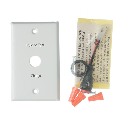 Nora Emergency Replacement Faceplate And Test Switch For NEPK-07LEDUNV (NEPKA-07LEDFPTS)