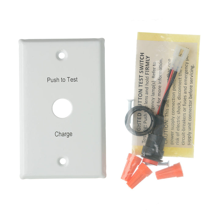 Nora Emergency Replacement Faceplate And Test Switch For NEPK-07LEDUNV (NEPKA-07LEDFPTS)