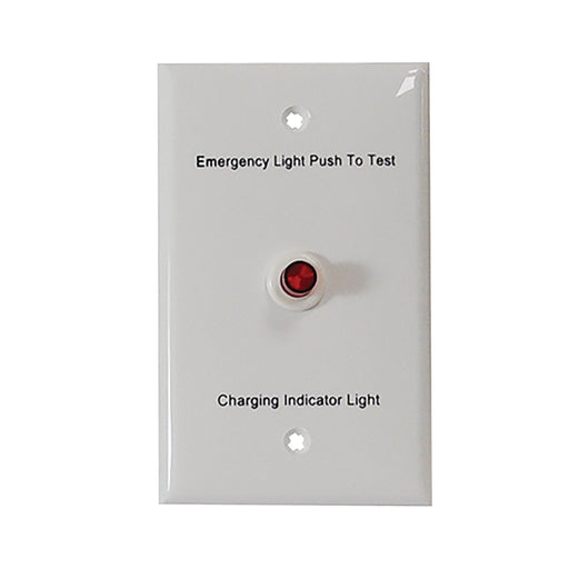 Nora Emergency Replacement Faceplate And Test Switch For NEPK-07LEDUNV (NEPKA-07LEDFPTS)