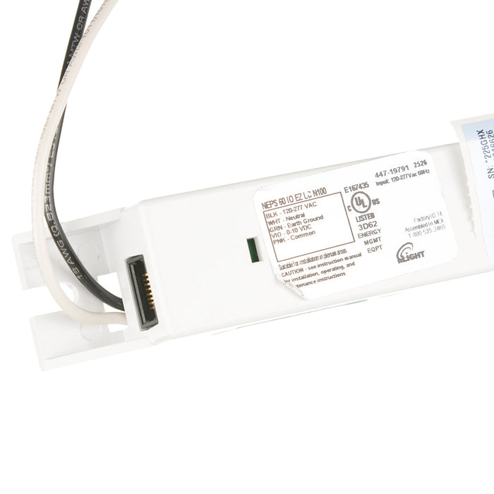 Lithonia Embedded Power Supply 60 Minute Maximum EldoLED Driver Control Lumen Compensation No Lumen Compensation (NEPS 60 IO EZ LC N100)