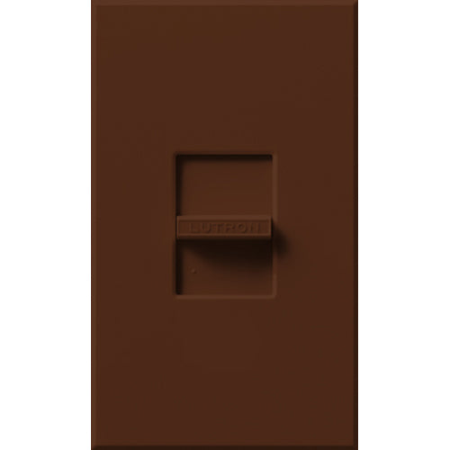 Lutron Nova 16A Fluorescent Single-Pole Slide-To-Off Dimmer Sienna (NF-10-SI)