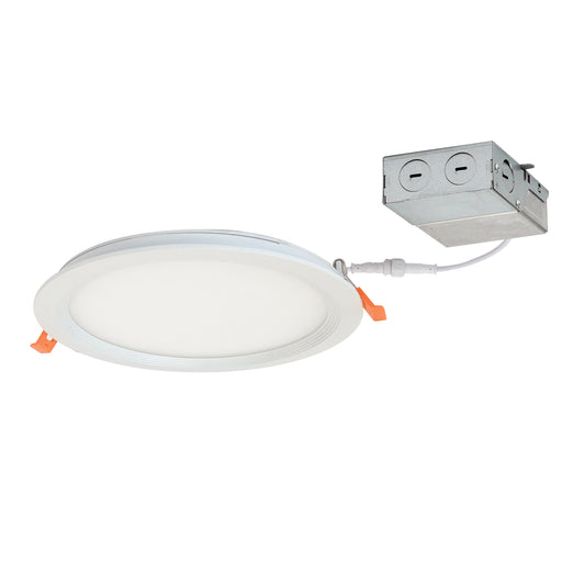 Nora 8 Inch FLIN Round Recessed LED 1900Lm 5000K 20W 120V Triac/ELV Dimming White (NFLIN-R81550WWLE3)