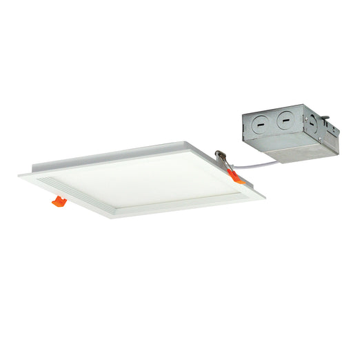 Nora 8 Inch FLIN Square Recessed LED 1400Lm 4000K 20W 120V Triac/ELV Dimming White (NFLIN-S81540WWLE3)