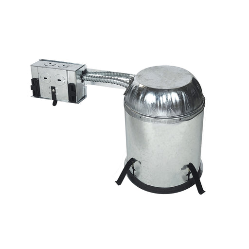 Nora 5 Inch IC At LED Dedicated Remodel Housing 120-277V Triac/ELV Or 0-10V Dimming Pre-Wired For Cobalt Series LE4 Emergency (NHRIC-5LMRAT/6WPEM)