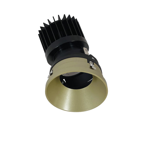 Nora 4 Inch Iolite Plus Round Trimless Adjustable 1500Lm/2000Lm [Varies By Housing] Comfort Dim Champagne Haze Finish (NIO-4PRTLACDXCH/HL)