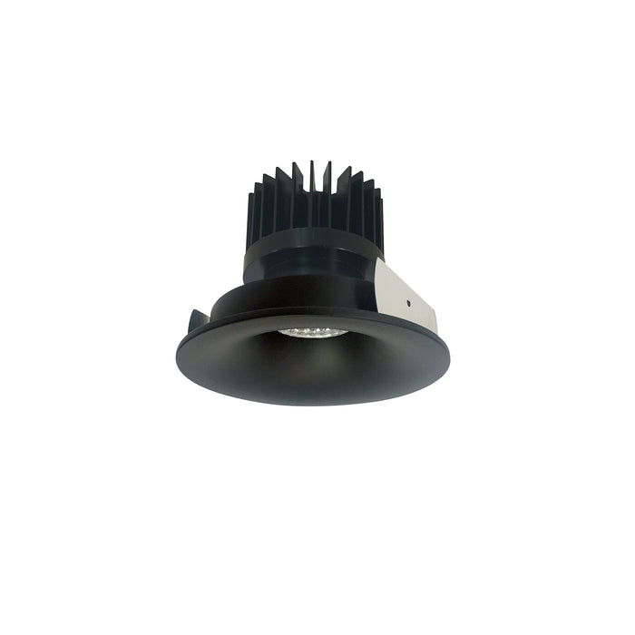 Nora 4 Inch Iolite LED Round Bullnose 1500Lm/2000Lm/2500Lm [Varies By Housing] Comfort Dim Black Finish (NIO-4RNBCDXBB/HL)