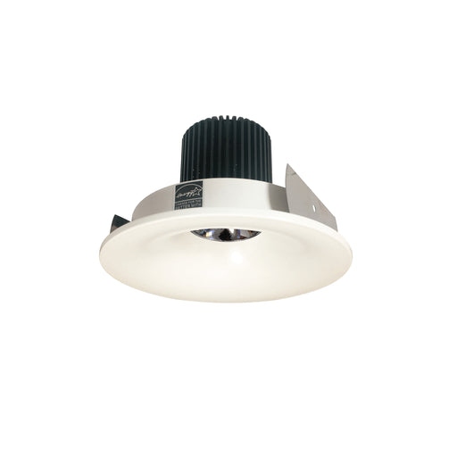 Nora 4 Inch Iolite LED Round Bullnose 10 Degree Optic 850Lm 12W 3000K White Finish (NIO-4RNB30QWW)