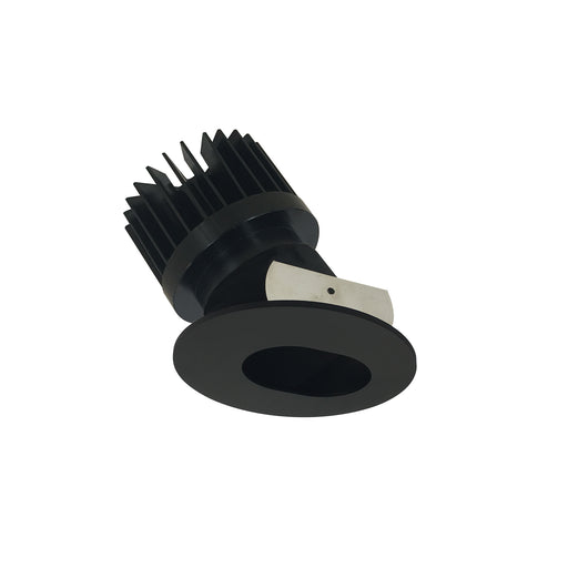 Nora 4 Inch Iolite LED Round Adjustable Slot Aperture 1500Lm/2000Lm/2500Lm [Varies By Housing] Comfort Dim Black Slot Aperture/Black Flange (NIO-4RSLCDXBB/HL)