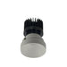 Nora 4 Inch Iolite LED Round Trimless Downlight 10 Degree Optic 850Lm 12W 3000K White Finish (NIO-4RTLNDC30QWW)