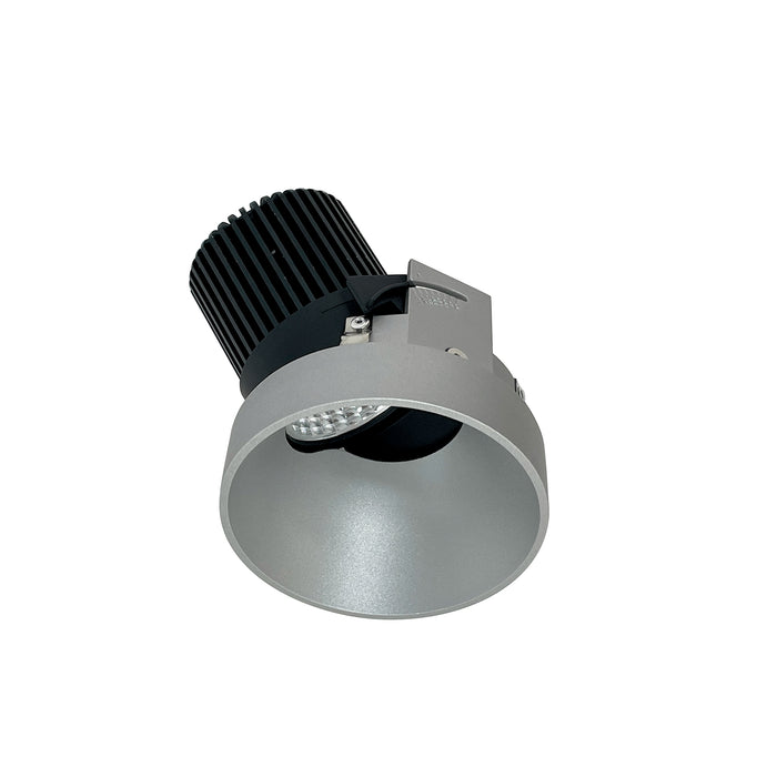 Nora 4 Inch Iolite LED Round Trimless Adjustable Slot 10 Degree Optic 850Lm 12W 3000K Haze (NIO-4RTSLA30QHZ)