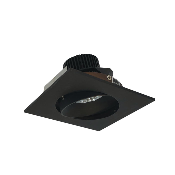 Nora 4 Inch Iolite LED Square Adjustable Cone Reflector 10 Degree Optic 850Lm 12W 4000K Bronze Reflector Bronze Flange (NIO-4SC40QBZ)
