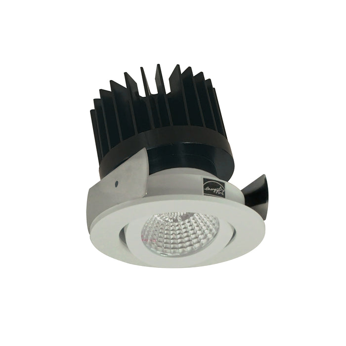 Nora 2 Inch Iolite LED Round Adjustable Gimbal 1500Lm/2000Lm/2500Lm [Varies By Housing] Comfort Dim White Finish (NIOB-2RGCDXWW/HL)
