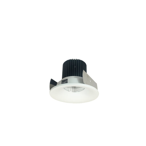 Nora 2 Inch Iolite LED Round Bullnose 10 Degree Optic 850Lm 12W 4000K Matte Powder White Finish (NIOB-2RNB40QMPW)