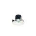 Nora 2 Inch Iolite LED Round Bullnose 10 Degree Optic 850Lm 12W 3500K Matte Powder White Finish (NIOB-2RNB35QMPW)