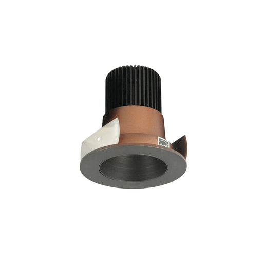 Nora 2 Inch Iolite LED Round Reflector 10 Degree Optic 850Lm 12W 3500K Bronze Reflector Bronze Flange (NIOB-2RNDC35QBZ)