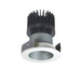 Nora 2 Inch Iolite LED Round Reflector 1500Lm/2000Lm/2500Lm [Varies By Housing] Comfort Dim Haze Reflector/Matte Powder White Flange (NIOB-2RNDCCDXHZMPW/HL)