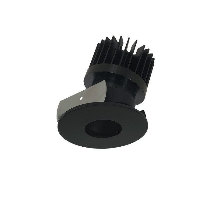 Nora 2 Inch Iolite LED Round Adjustable Pinhole 1500Lm/2000Lm/2500Lm [Varies By Housing] Comfort Dim Black Pinhole/Black Flange (NIOB-2RPHACDXBB/HL)