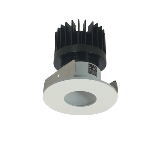 Nora 2 Inch Iolite LED Round Pinhole 1500Lm/2000Lm/2500Lm [Varies By Housing] Comfort Dim Matte Powder White Pinhole/Matte Powder White Flange (NIOB-2RPHCDXMPW/HL)