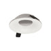 Nora 2 Inch Iolite Can-Less Round Bullnose Trim White Finish (NIOC-2RNBWW)