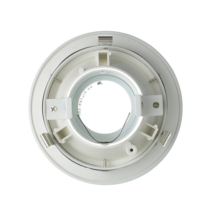 Nora 4 Inch Low Voltage Phenolic STEPP Baffle White (NL-410P)