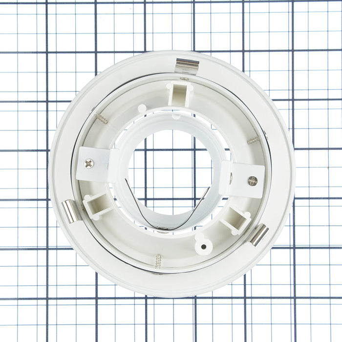 Nora 4 Inch Low Voltage Phenolic STEPP Baffle White (NL-410P)