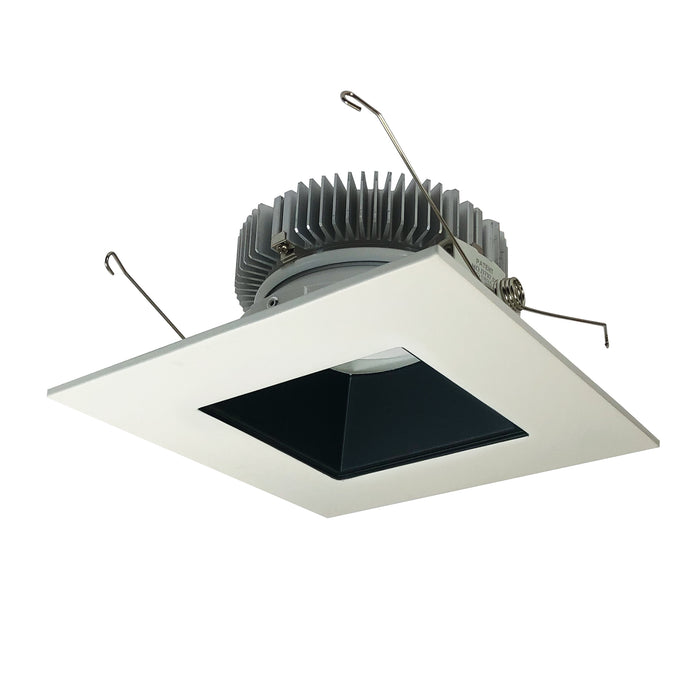 Nora 6 Inch Cobalt Dedicated High Lumen Square/Square 2000Lm Comfort Dim Black Reflector/White Flange (NLCB2-65620CDBW)