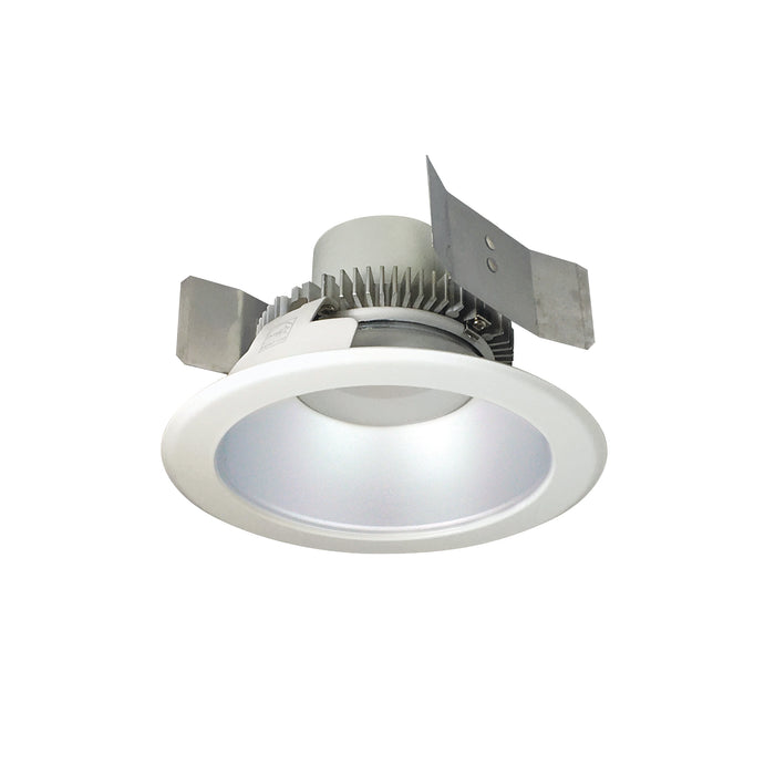 Nora 5 Inch Cobalt Click Round Retrofit Reflector 750Lm 10W 3500K Haze Reflector/White Flange (NLCBC2-55135HZW/A)