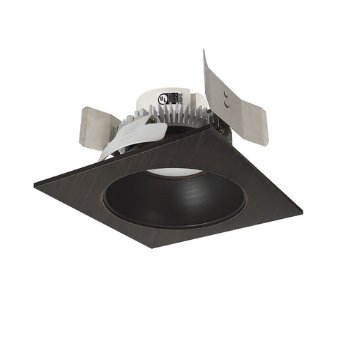 Nora 5 Inch Cobalt Click Square Retrofit Reflector With Round Aperture 1000Lm 13.5W CCT Selectable 2700K/3000K/3500K/4000K/5000K Bronze (NLCBC2-553TWBZBZ/10)