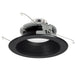 Nora 6 Inch Cobalt Click Round Retrofit Baffle 1000Lm 13.5W CCT Selectable 2700K/3000K/3500K/4000K/5000K Black (NLCBC2-652TWBB/10)