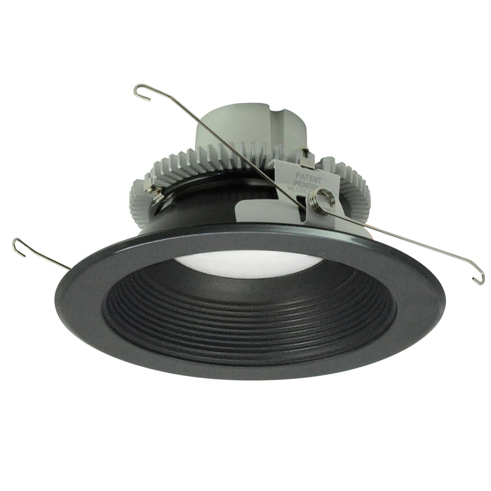 Nora 6 Inch Cobalt Click 750Lm LED Retrofit Round Baffle 10W 3000K Black 120V Triac/ELV Dimming (NLCBC2-65230BB/A)