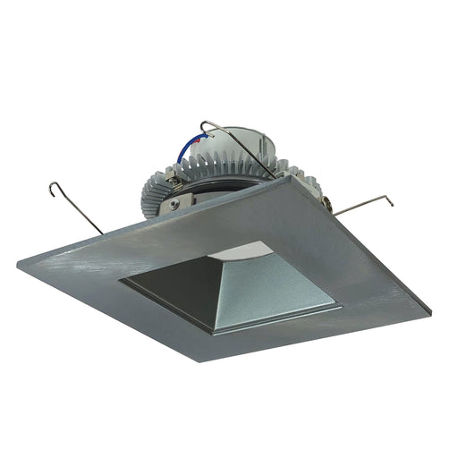 Nora 6 Inch Cobalt Click 1000Lm LED Retrofit Square /Square Regress 12W 2700K Natural Metal 120V Triac/ELV Dimming (NLCBC2-65627NN/10)