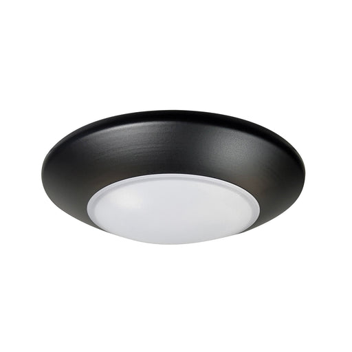 Nora 4 Inch AC Opal LED Surface Mount 700Lm 10.5W 4000K Black Finish (NLOPAC-R4509T2440B)