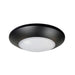 Nora 4 Inch AC Opal LED Surface Mount 700Lm 10.5W 4000K Black Finish (NLOPAC-R4509T2440B)